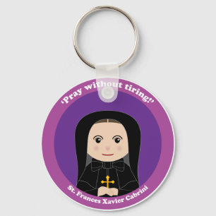 St. Frances Xavier Cabrini Key Ring