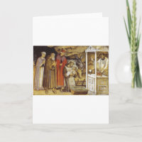 St Francis at the Nativity, mug key chain iPhone