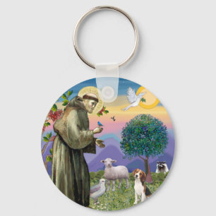 St Francis - Beagle 1 Key Ring
