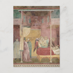 St. Francis Cures the Injured Man from Lerida Postcard