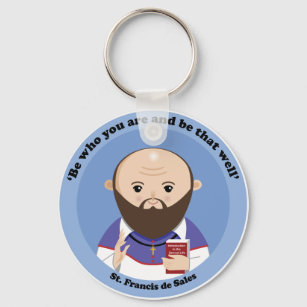 St. Francis de Sales Key Ring