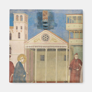 St. Francis Honoured by a Simple Man, 1297-99 Magnet