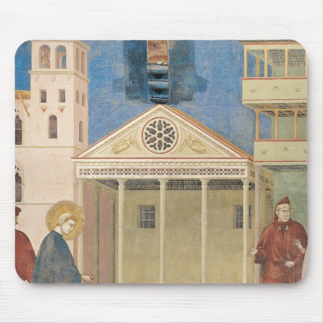 St. Francis Honoured by a Simple Man, 1297-99 Mouse Pad (Front)