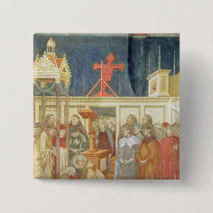 St. Francis of Assisi 15 Cm Square Badge