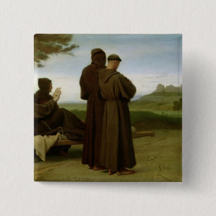 St. Francis of Assisi 15 Cm Square Badge