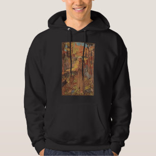 St Francis of Assisi Art Patron Saint of Animals C Hoodie