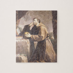 St. Francis of Assisi at Prayer Jigsaw Puzzle