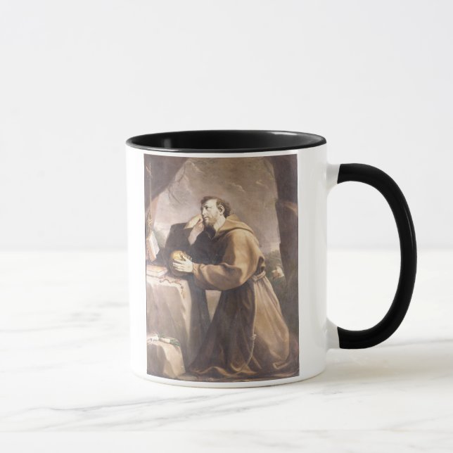 St. Francis of Assisi at Prayer Mug (Right)