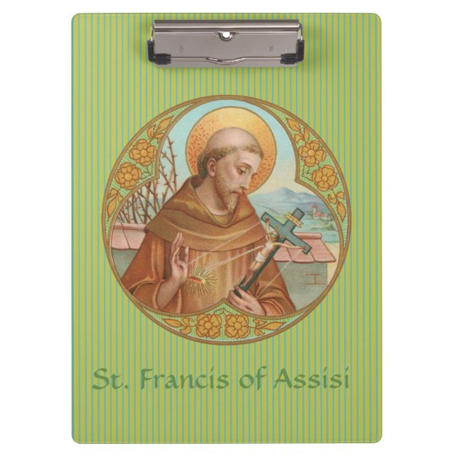 St. Francis of Assisi (BK 002) Clipboard (Front)