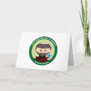 St. Francis of Assisi Card