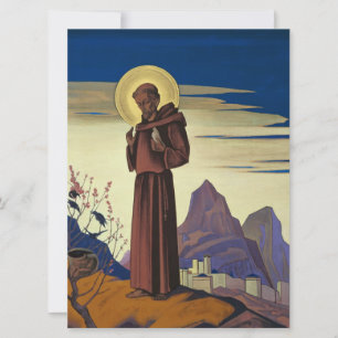 St Francis of Assisi (Christian Saint) Card