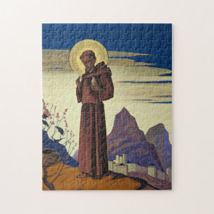St Francis of Assisi (Christian Saint) Jigsaw Puzzle