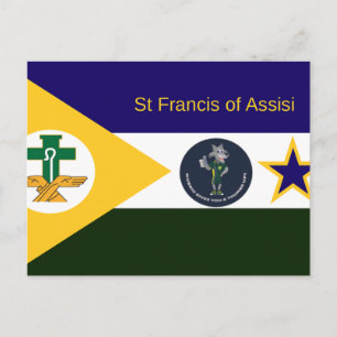 St Francis Of Assisi Holiday Postcard
