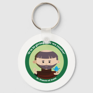 St. Francis of Assisi Key Ring