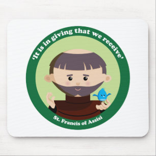 St. Francis of Assisi Mouse Pad