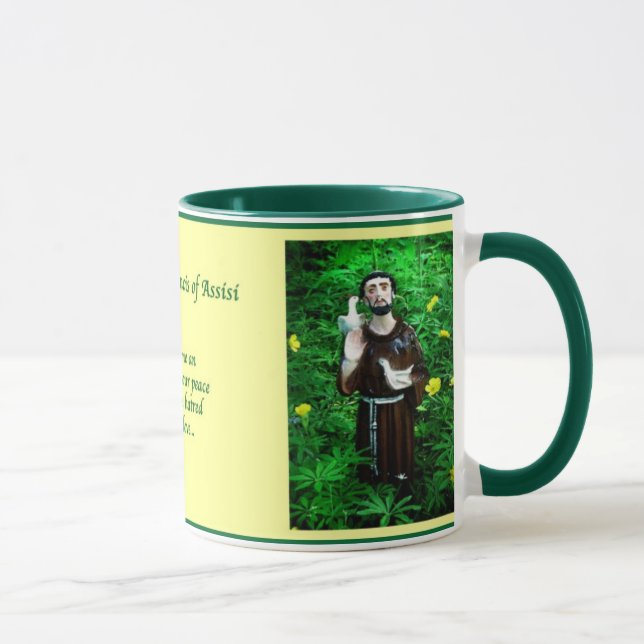 St. Francis of Assisi Mug (Right)