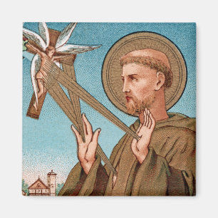 St. Francis of Assisi, Pater Seraphicus (SAU 040) Magnet