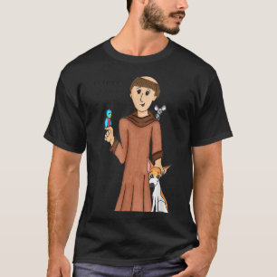 St Francis of Assisi Patron Saint of Animals Catho T-Shirt