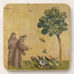 St. Francis of Assisi preaching to the birds Coaster