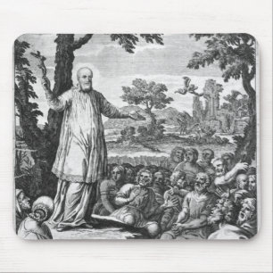St. Francis of Sales preaching to the Mouse Pad