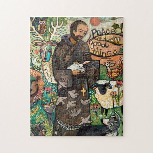 St. Francis Peace Puzzle (Vertical)