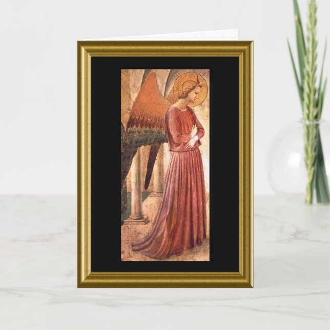 St. Francis Prayer - Christmas Holiday Card (Front)