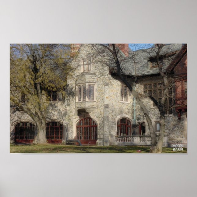 St Francis Prep on Oil RARE Print (Front)