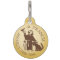 St. Francis Protect This Dog Pet ID Tag