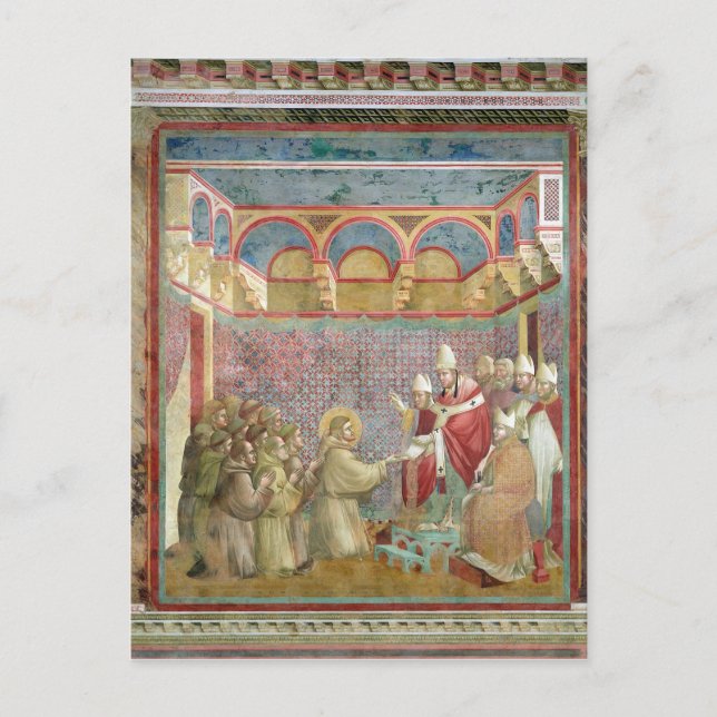 St. Francis Receives Approval Postcard (Front)