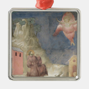 St. Francis Receiving the Stigmata, 1297-99 Metal Ornament