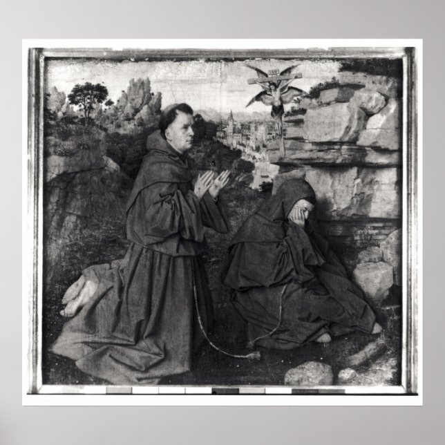 St. Francis Receiving the Stigmata, c.1427 Poster (Front)
