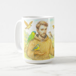 St. Francis - the sermon to the birds and animals Coffee Mug