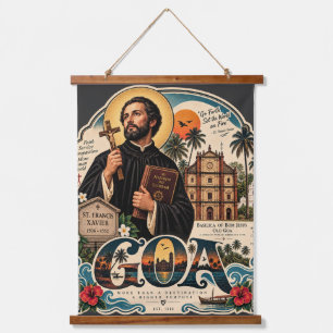 St. Francis Xavier – Goa Heritage Hanging Tapestry