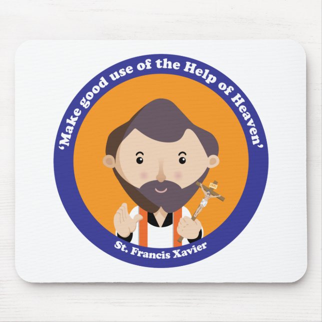 St. Francis Xavier Mouse Pad (Front)