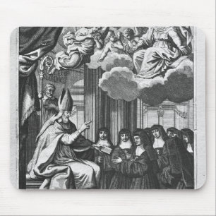 St. Francois de Salles  Giving the Rule Mouse Pad