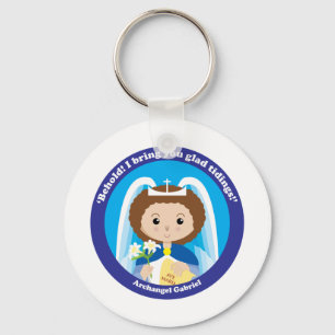 St. Gabriel the Archangel Key Ring