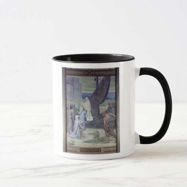 St. Genevieve Bringing Supplies Mug (Right)