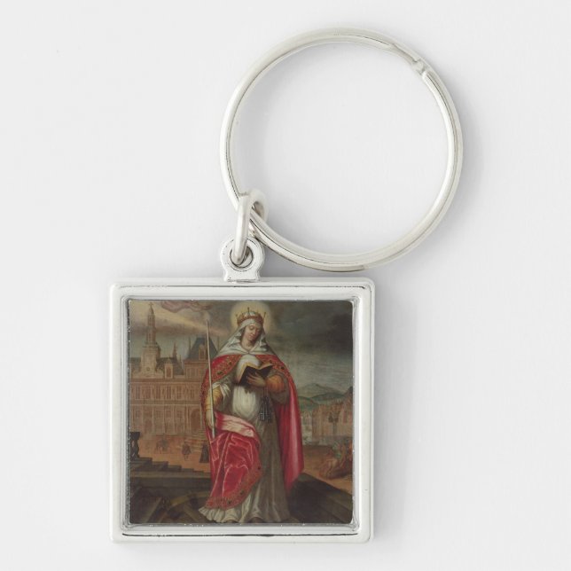 St. Genevieve Key Ring (Front)