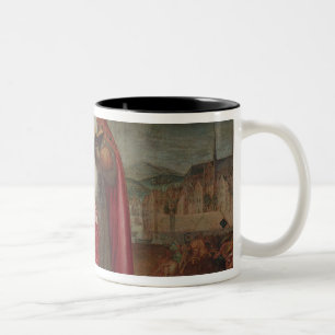 St. Genevieve Two-Tone Coffee Mug