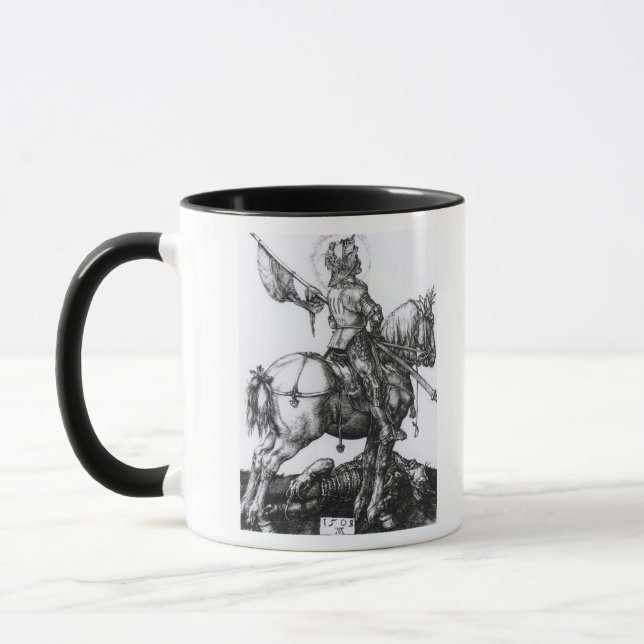 St. George and the Dragon, 1508 Mug (Left)