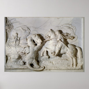 St. George and the Dragon, 1508 Poster