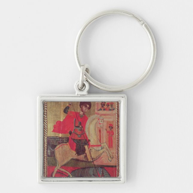 St. George and the Dragon, 1667 Key Ring (Front)