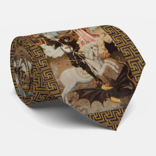St. George and The Dragon by Bernat Martorell Tie