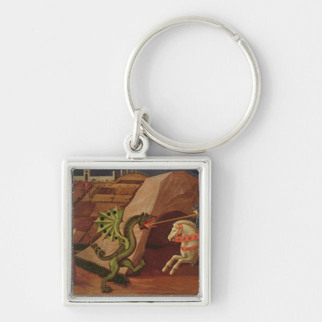 St. George and the Dragon, c.1439-40 Key Ring (Front)