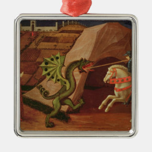 St. George and the Dragon, c.1439-40 Metal Ornament
