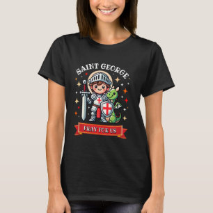 St. George and the Dragon England Catholic Saint f T-Shirt