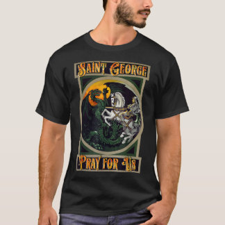 St. George and the Dragon England Catholic Saints T-Shirt