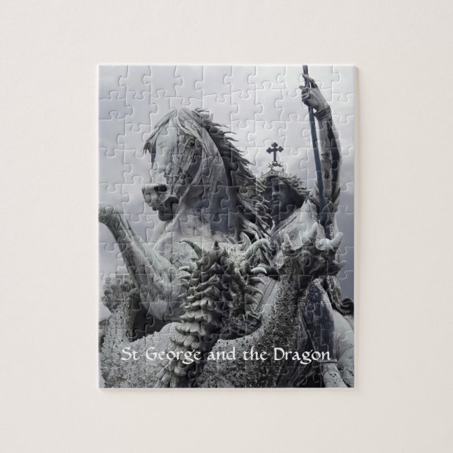 St George and the Dragon Jigsaw Puzzle (Vertical)