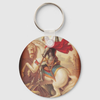 St. George and the Dragon Key Ring