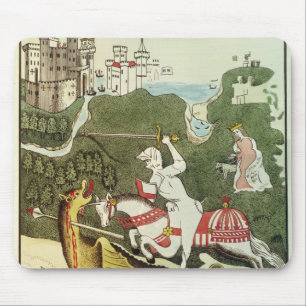 St. George and the Dragon Mouse Pad